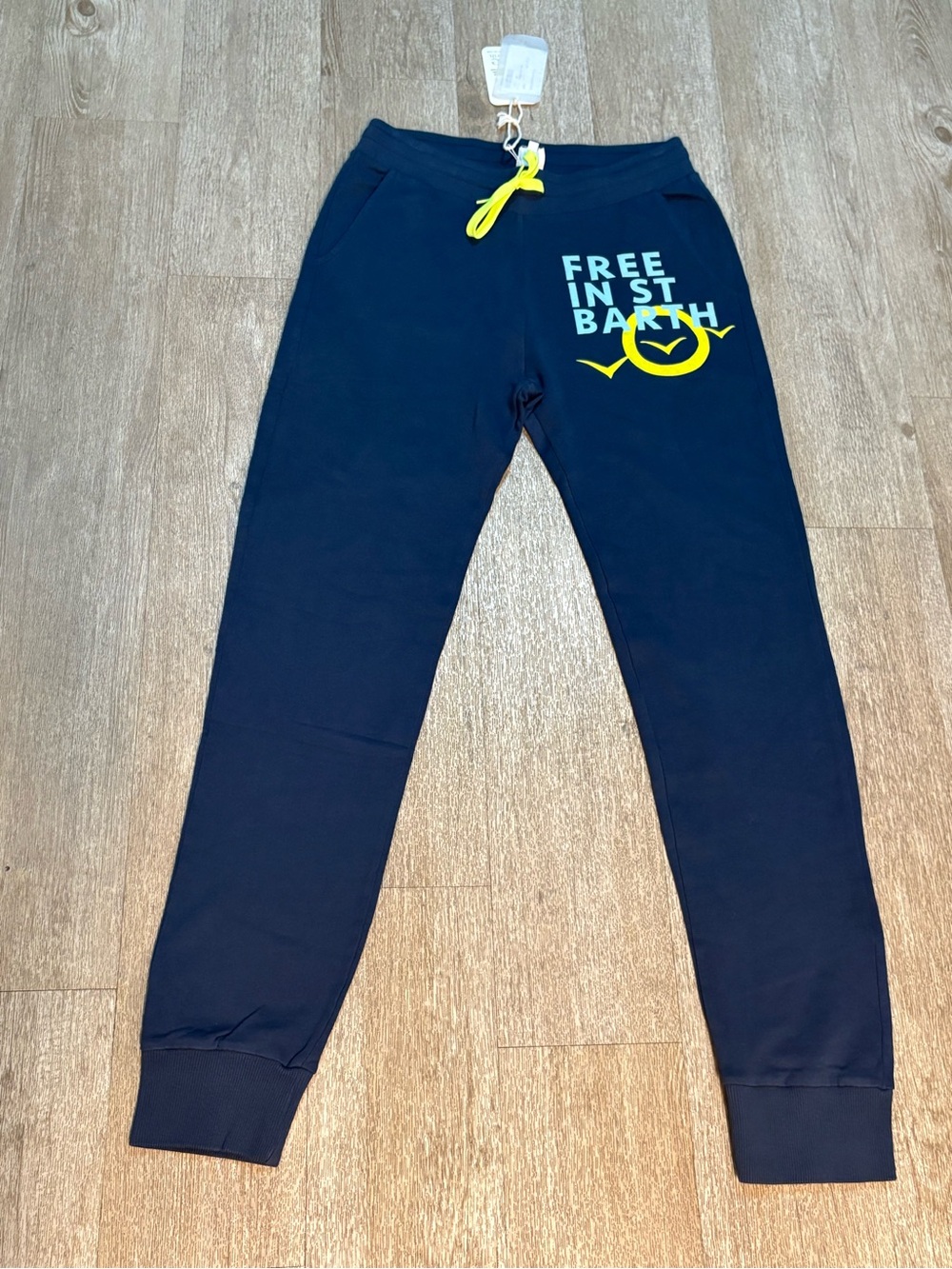 FREE ST. BARTH NAVY JOGGERS WOMENS SIZE M